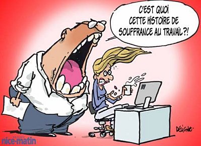 sOUFFRANCE AU TRAVAIL